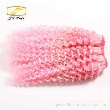 Wholesale Cheap kinky curly hair Weave,Synthetic hair weft factory price hair Weave